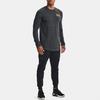 Under Armour Project Rock Outlaw Graphic Long Sleeve Training T-Shirt Men Tops Black 1367119-001