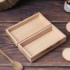 With Lid Lock Tea Boxes Wooden Storage Box Decorative Trinket Case Jewelry Box Clamshell Box