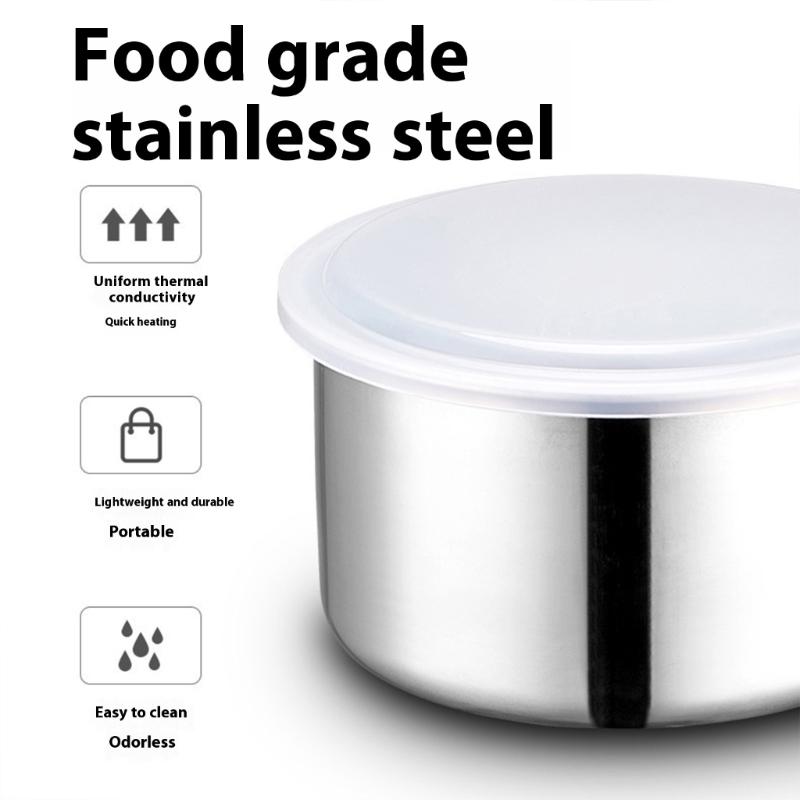 Electric Lunch Box Double Layer Insulated Food Heater for Dormitory Kitchen Office Travel Food Storage Container