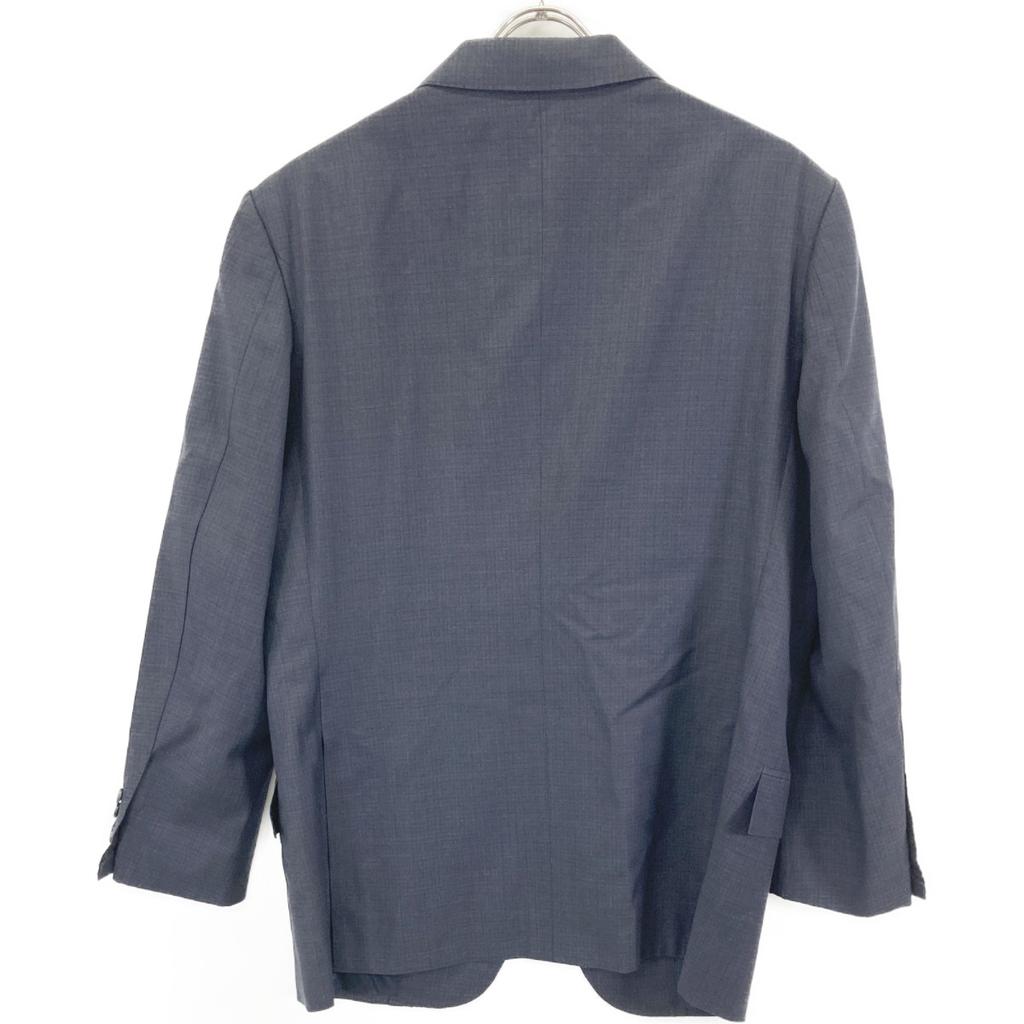 Kiton Excellent condition UA89K01X1617002 14 Micron check suit suit setup 54 R08 NavyUsed