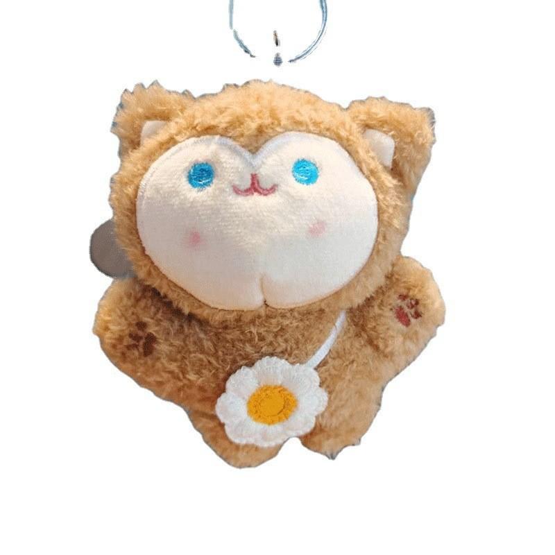Adorable Plush Sheep Backpack Buddy Cute Animal Doll Bag Keychain Toy Gift