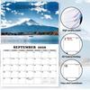 2026 Wall Calendar: English, Monthly, Modern Landscape Design for Office or Home.
