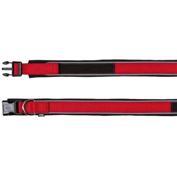 Laisse Pour Chien - TRIXIE - Premium Réglable - Taille XS - Couleur Rose - Nylon Robuste