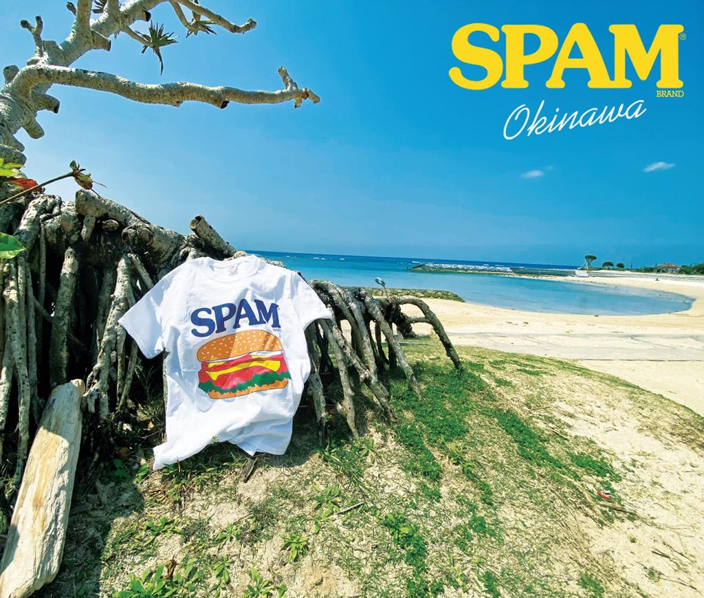 SPAM Okinawa Berger T-shirt, Okinawa exclusive, worn by Fuwa-chan (Size L)