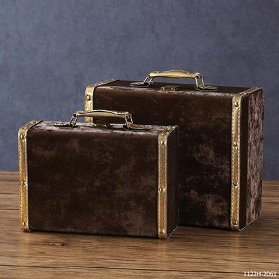 Fashionable Decorative Leather Storage Case Retro Styles Organizers for Jewelry and Storage Solution In Elegant Color