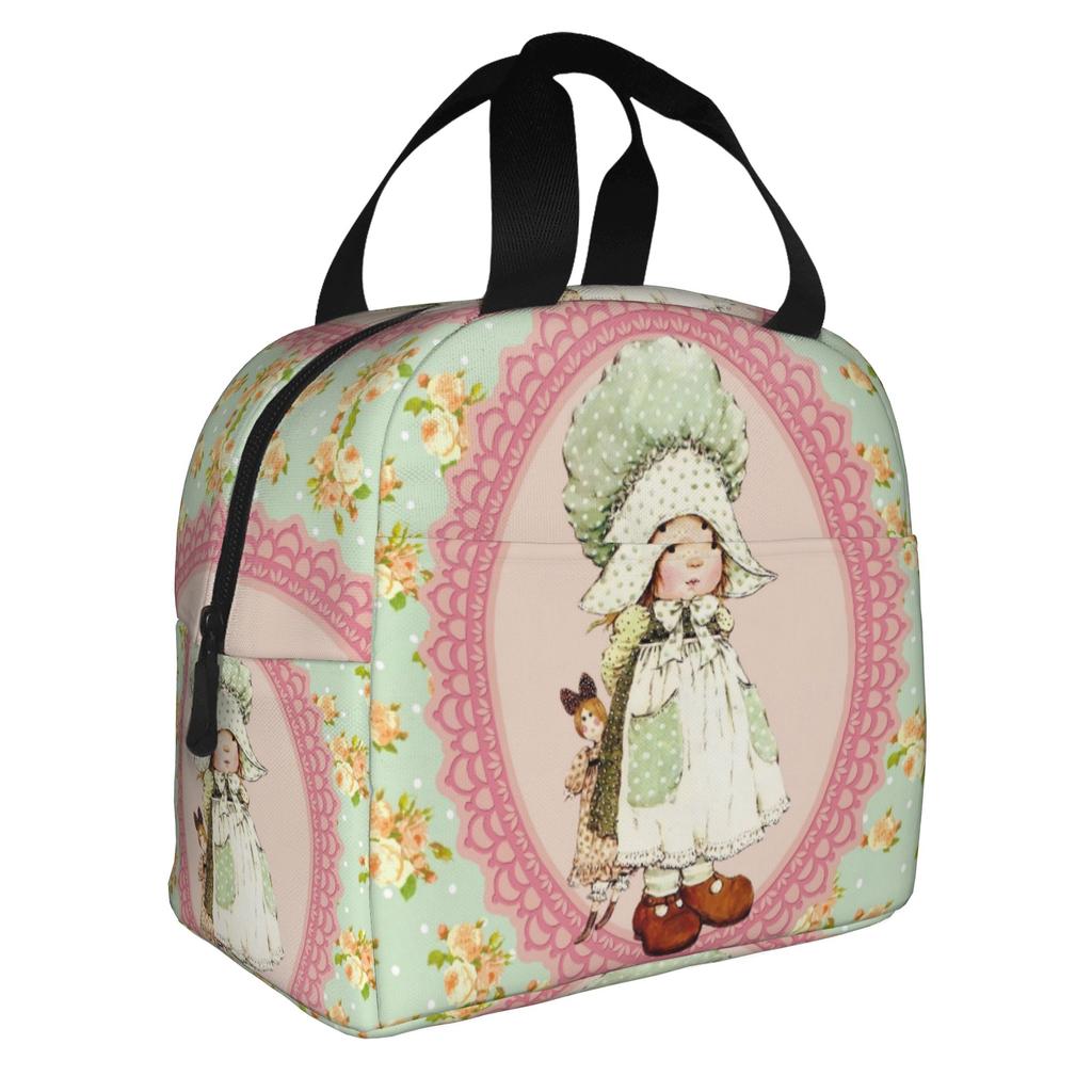Cartoon S-Sarahs K-Kays Lunch Bag Men Women Kawaii Girl  Cooler Thermal Insulated Lunch Boxes for Adult Office