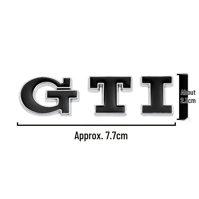 Volkswagen POLO Golf GTI 6 & 7 Emblem Rabbit Tail Sticker