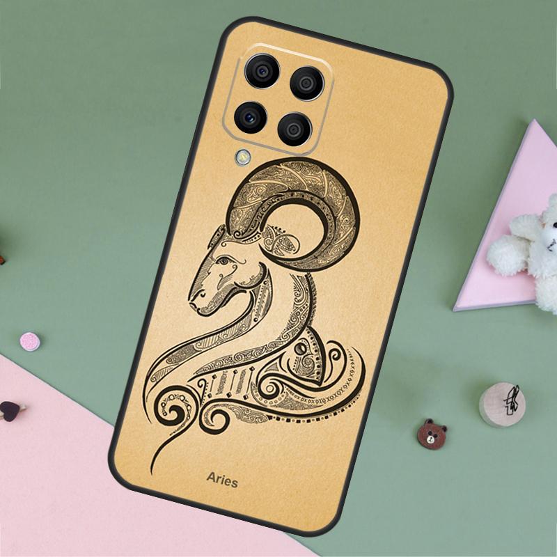 Zodiac Sign For Samsung Galaxy M35 M55 M15 M12 M13 M14 M34 M54 M33 M53 M21 M31 M11 M32 M52 M06 M16 Case