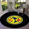 Club America Round Area Rug,Carpet Rug for Living Room Bedroom Sofa Playroom Decor,Non-slip Floor Mat