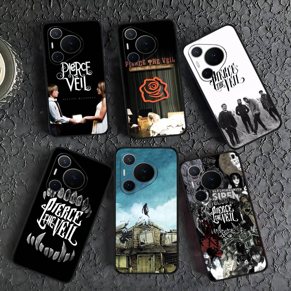 P-Pierce The Veil Band Handyhülle Für Huawei P 8 9 10 20 30 40 50 Pro Lite Psmart Honor 10 lite 70 Mate 20lite