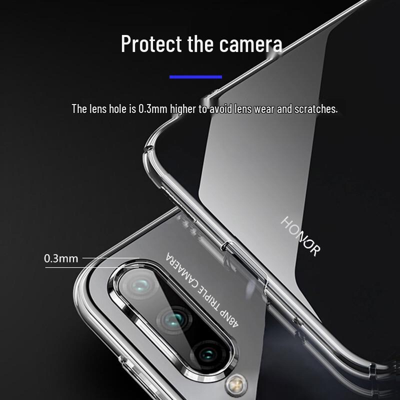 Honor 20 Youth Edition Transparent TPU Phone Case