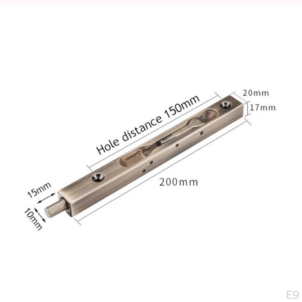 8 Inch Safety Door Stainless for Wooden Doors