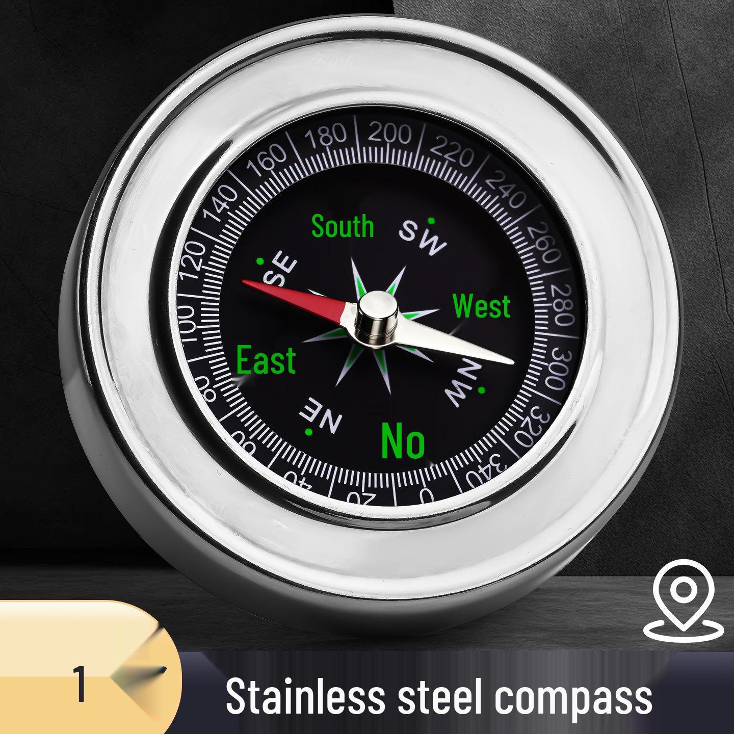 High-Precision Multi-functional Portable Compass for Adults, Kids, and Students
