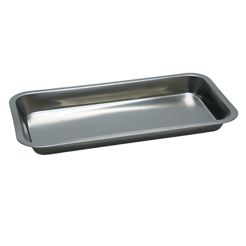 5pcs Dental Tray Stainless Steel Medical Surgical Tray For Instruments Metal Square Plate Dentistry Lab Tools Storage Box Dish