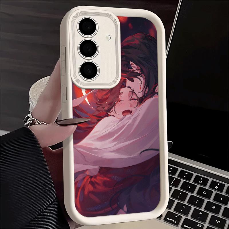 

Phone Case for Samsung Galaxy S26 S25 Ultra S24 FE Heaven Official s Blessing Anime Shell S23 Plus S22 + S21 S20 5G Soft Silicon Samsung S26 Ultra