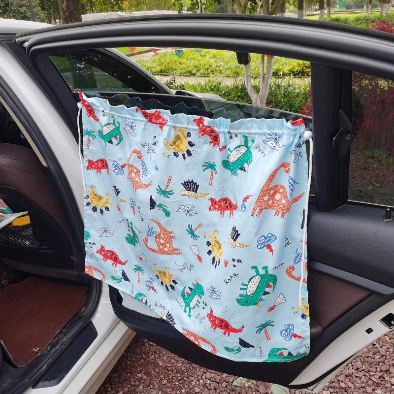 Retractable Suction Cup for Sun Shade UV for Protection Car Curtain Window Sunshade Side Window for Sun Visor Summer for