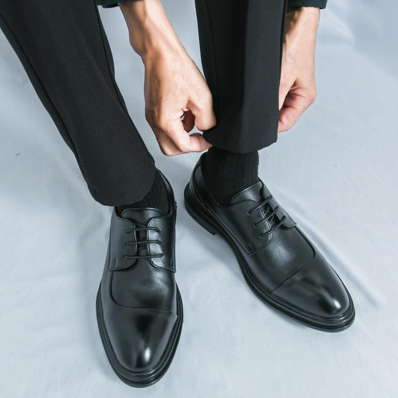 38-46 Men's Shoes In Plus Size Retro Trendy  Style Design Dress Up Party Leisure Business Office Adult Daily Shoes New