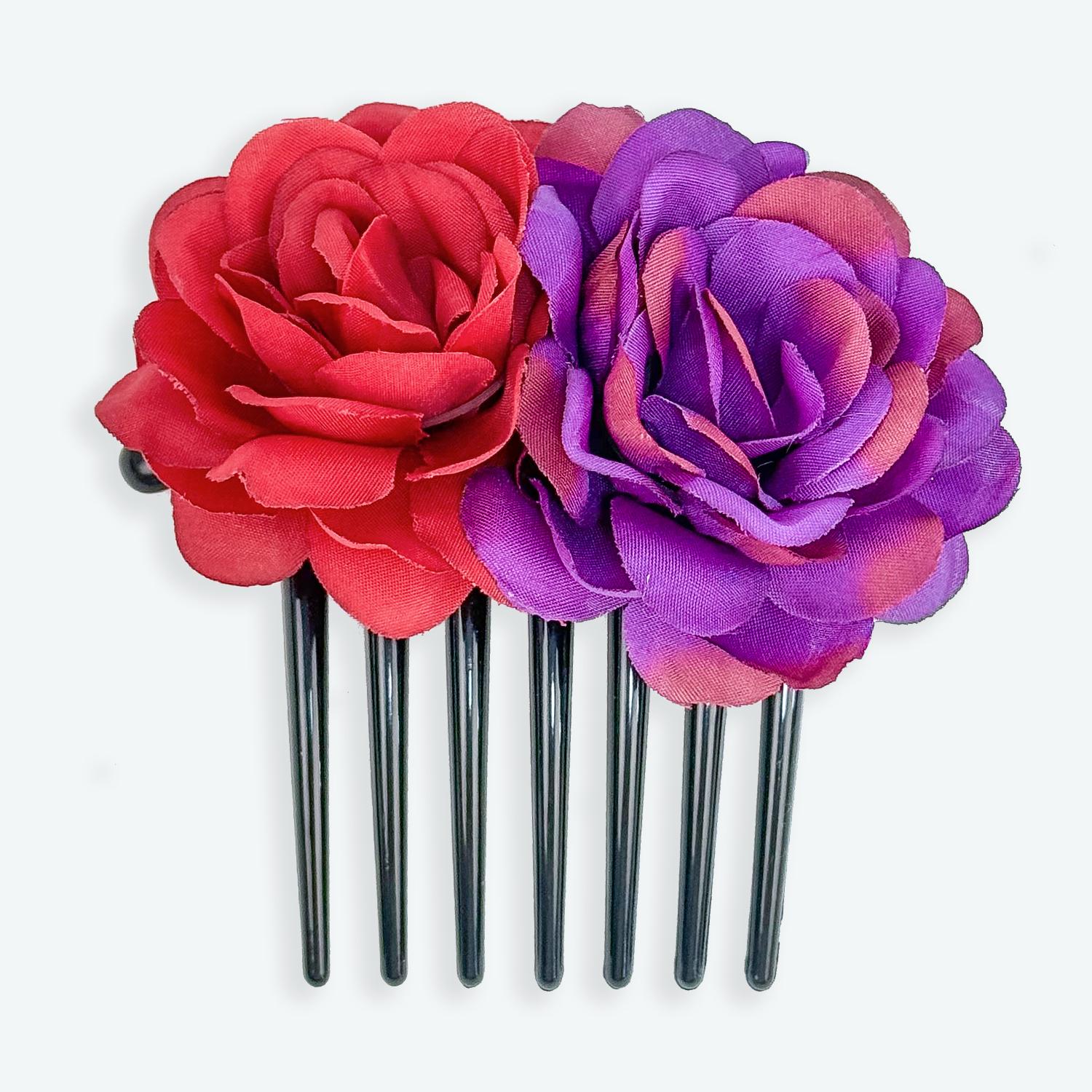 

Women Flower Hair Comb Hair Styling Tool Sticks Braiding Twist Hair Clips Women Hair Accessories Girls Floral Curly Ornaments