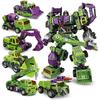 44cm JINJIANG 6 IN 1 Big Hook Transformation KO GT Devastator Action Figure Engineering Combiner Crane Gravity Figure Present Kid