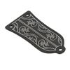 Truss Rod Cover with Screws Pattern Decoration Metal Cover Plate Replacement Guitar Accessories