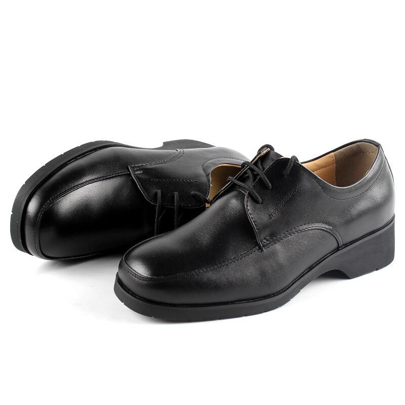 

Мужская обувь из коровьей кожи, обувь для инструментов, школьная раздача, кожаная обувь, офисная одежда, весенняя и осенняя обувь из коровьей кожи первого слоя, охрана 37（235）