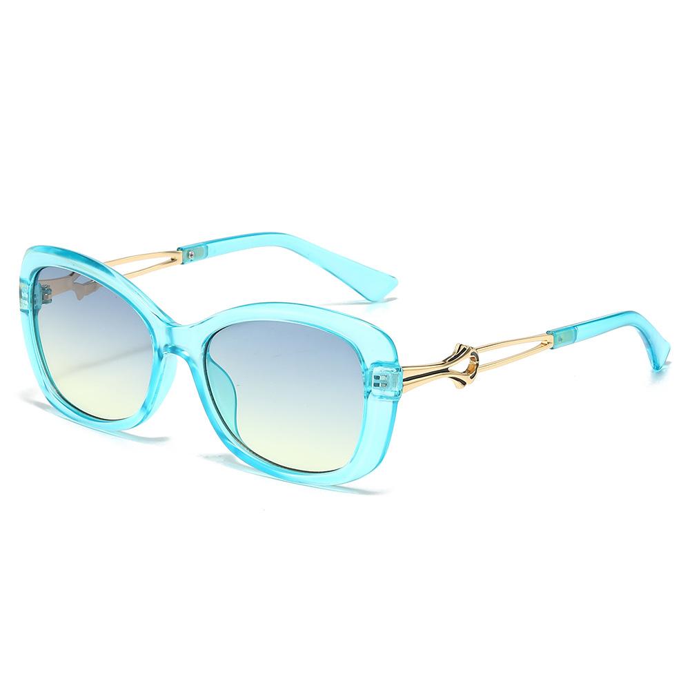 Retro Leopard Print Gradient Square Women Sunglasses Personality Brand Hollow Design Fashion Trend Men Versatile Glasses Uv400