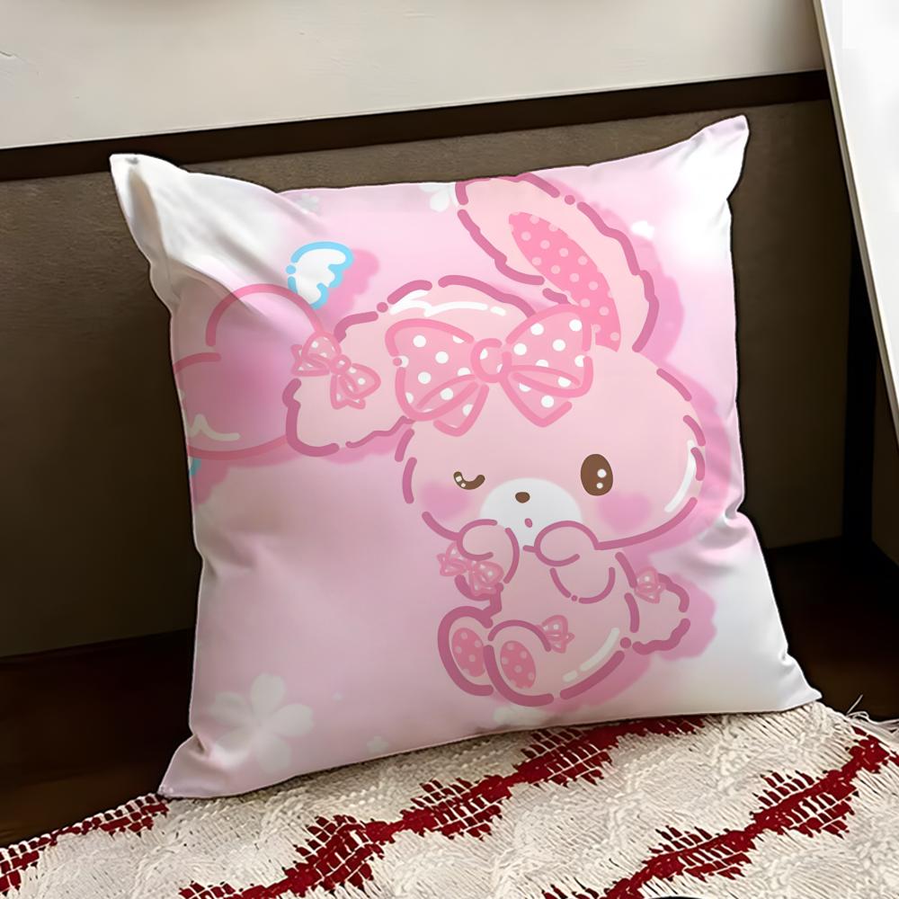 Cartoon BBONBONRIBBON Cushion Cover Reversible Soft Durable Pillow Cover Home  Car MultiScene Use for Daily Comfort
