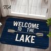 Easy Clean Mudroom Rugs Beach House Entrance Rug, Starfish Shell Welcome Mat, Non-slip Coastal Modern Decorative Door Mats Bathroom Mat for
