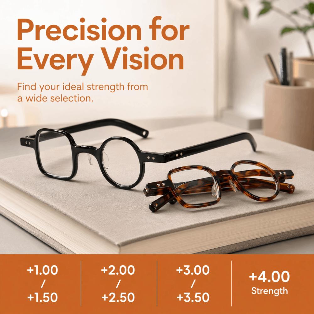 Anti-radiation Presbyopic Glasses Square Round Shape Small Frame Glasses Reading Glasses  Office