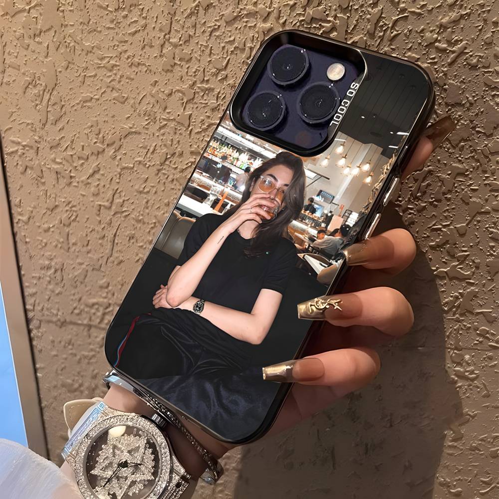 Faye Peraya Malisorn For iPhone 17,16,15,14,13,12,11,Mini,Pro,E,SE4,XS,MAX Black Candy Matte Cover