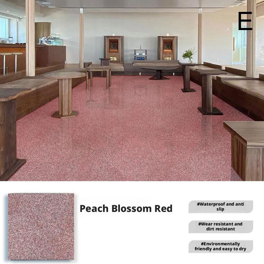 New High-Gloss Marble Effect Epoxy Floor Coating, Outdoor Wear-resistant Anti-Slip Epoxy Paint, Solves Floor Scratching