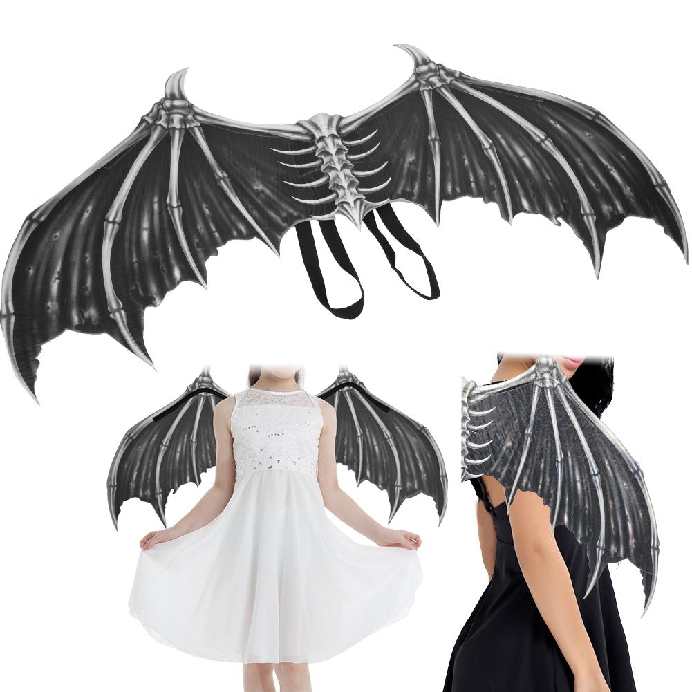 Halloween Wing Folding Party Costume Prop Cosplay Accessory for Children Kid Gift
