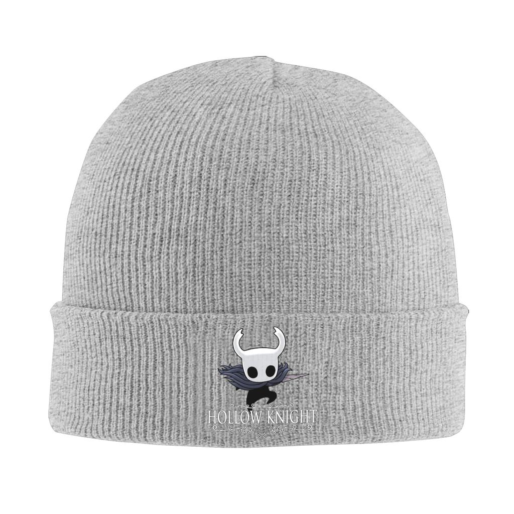 Video Game Hollow Knight Beanie Hats  Knitted Hat Adult Unisex Casual Elastic Caps Autumn Hippie Custom Bonnet Hats