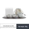 Lotus Petal Portable Ceramic Tea Set