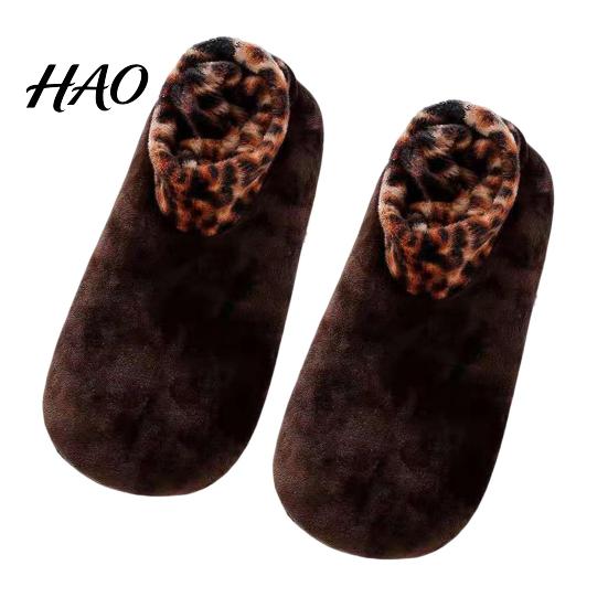 Winter Socks Short Thick Cozy Wear Tube Non-slip Foot Cover Women Keep Warm Soft Men Coral Fleece for Indoor Outdoor Clothing Accessories