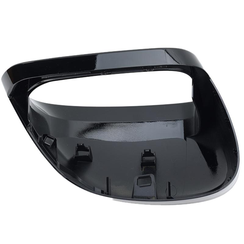 Rearview Mirror Cover Shell Cap For VOLVO XC60 2018     Glossy Black Side Mirror Cover Shell Cap Car Accessories