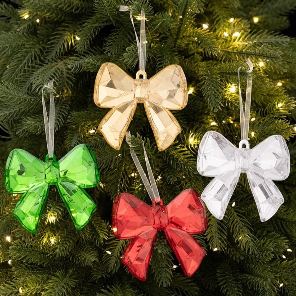 Snowflake Christmas Tree Crystal Decor Acrylic Home Decor Christmas Hanging Home Decoration