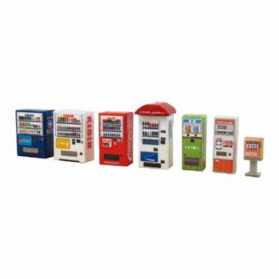Sankei Diorama Option Kit Vending Machine B Paper Craft 1/150
