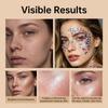 Star Glitter Makeup Stick, Highlighter Stick for Eyes and Face, Glitter Body