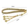 Retro Rosary Beads 33 Beads Tassel Beads Handmade Prayer Beads  for Hajj Daily Dhikr