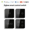 2026 New Tuya Smart Life Zigbee Wall Switches Touch Switch 220V Need Neutral Wire and Only L Switch Compatible with Alexa Voice