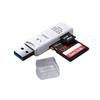 Dual SD/TF Memory Card Reader & Converter 3.0 for Computers, Cameras, Car Recorders