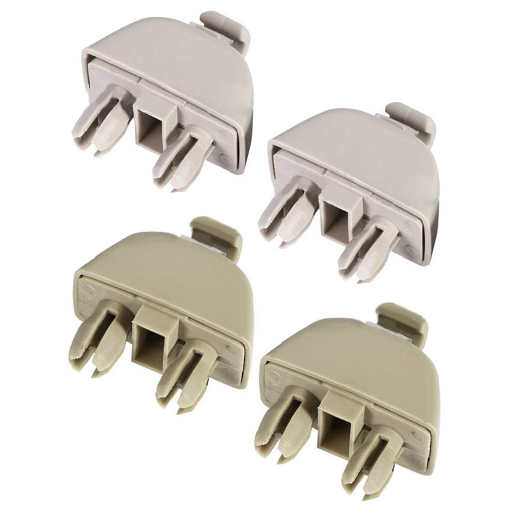 1 Paar Sonnenblenden-Clip, Hakenhalterung, Innenverkleidung, Ersatz-Befestigungsclip für A6 C6 Passat B7 Polo 4F0857561