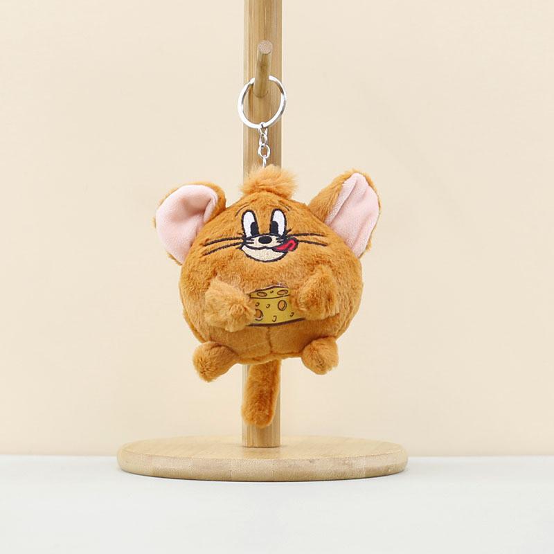 Little Cute Mouse Plush Doll Key Holder Perfect For Kids Room Gift Decoration