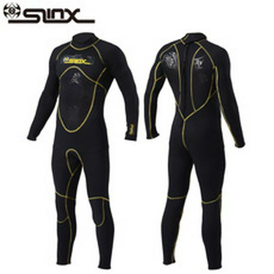 5mm SLINX Fleece Lined Thickened Warm Diving & Surfing Wetsuit Jacket Top