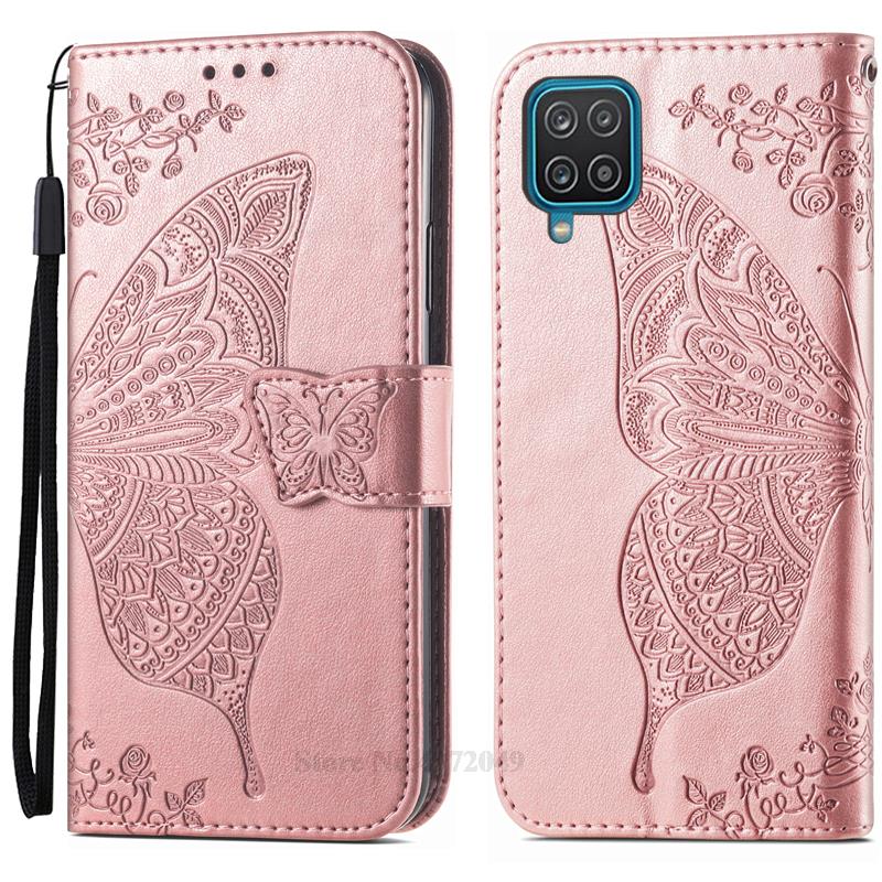 SamsungA12 Case For Samsung Galaxy A12 Wallet Leather Flip Phone Case For Samsung A12 A 12 Case Protective Cover Coque Fundas