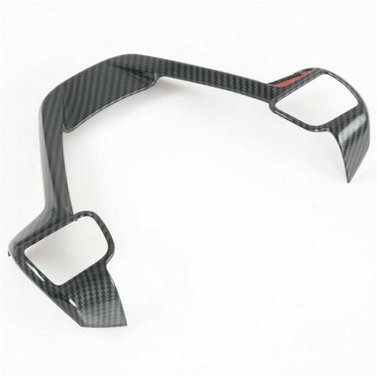 Carbon Fiber Car Steering Wheel Decor Cover Trim For Toyota Sienna 2015-2020<