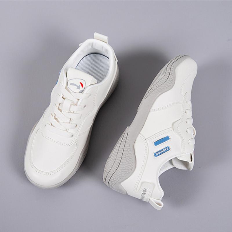 White Shoes All-match Lightweight Women's Sports Casual Shoes Soft Sole Breathable Shoes