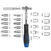 Socket Driver Kit Mini Ratchet Bits Set Cross Screwdriver Bits Magnetic Bit Holder Offset Ratchet Driver Pozi Bits