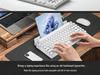 Punk Blue Switch Typewriter-Style Mechanical Keyboard & Gaming Mouse Set with Dual-Mode Bluetooth